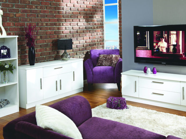 LIVING White Gloss Roomset 2018